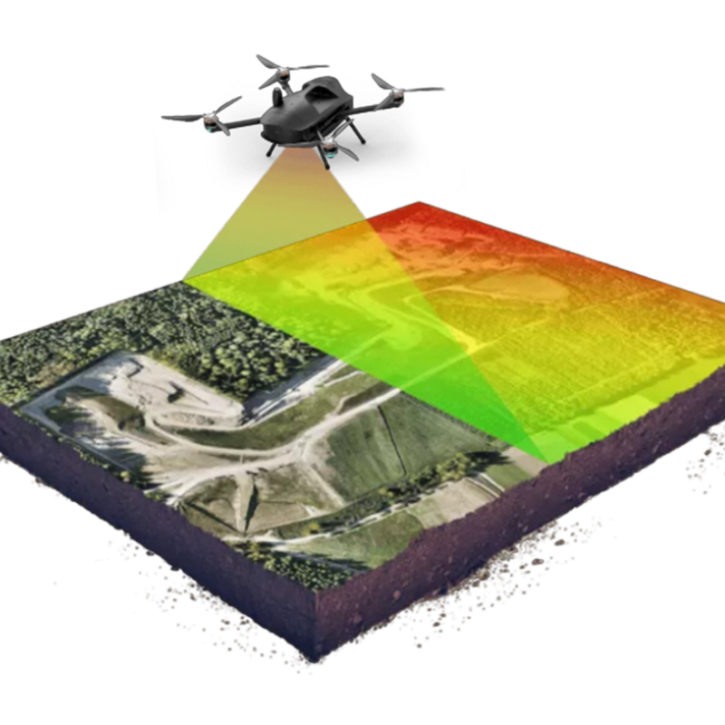 Fast LiDAR systems for drone navigation